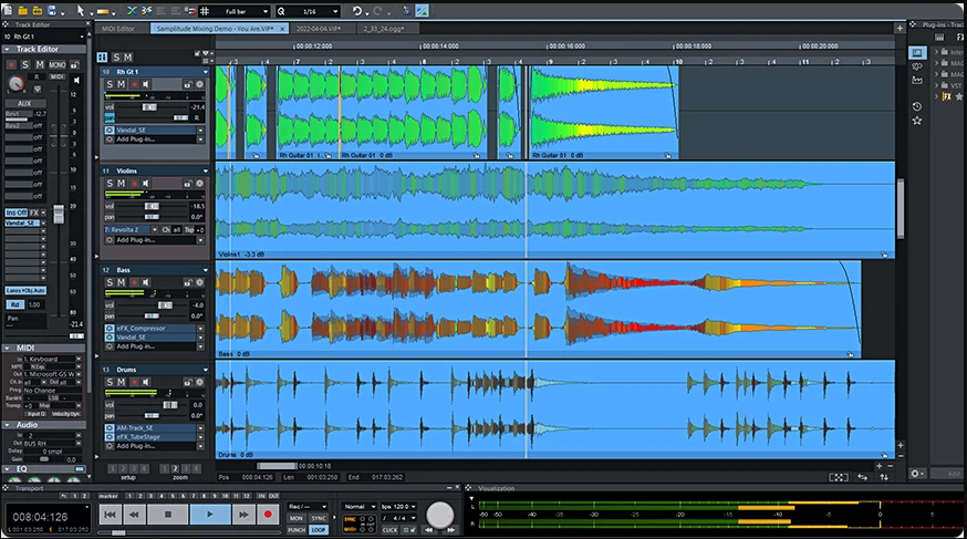 Magix Samplitude Pro X8